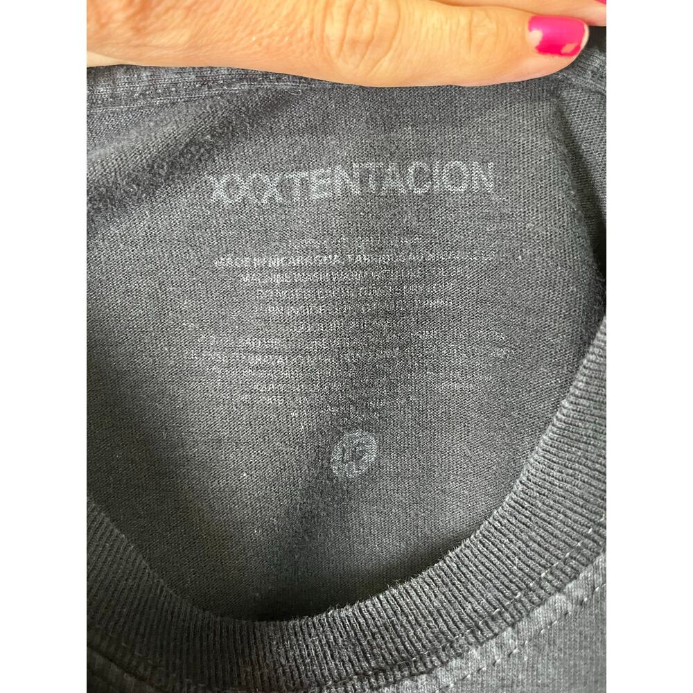 XXXTentacion You Are Not Alone Long‎ Sleeve Graphic T Shirt Black Size Large - Picture 6 of 6